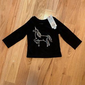 Unicorn with Shine Long Sleeve T-Shirt